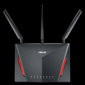 ASus RT-AC86u, AC2900 Dual Band Gigabit with MU-MIMO Gaming Router