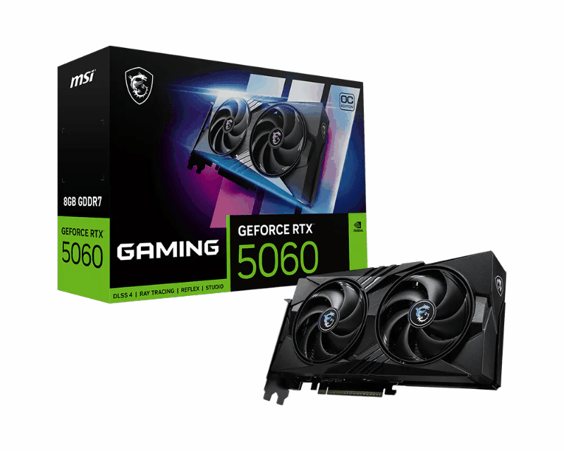 MSI GeForce RTX 5060 8G GAMING OC GPU