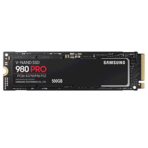 Samsung 500GB 980 PRO M.2 NVME | SOLID STATE DRIVE (MLC MZ-V8P500BW)