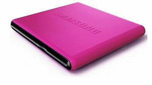 Samsung SE-S084D 8x Slim External DVDRW USB2.0 w/ AV Connectivity (Blue/Black/Pink/ Red/White/Silver/Yellow)