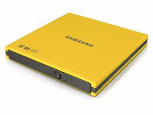 Samsung SE-S084F 8x Slim External DVD Writer (Black/Pink/Yellow/Blue/White)