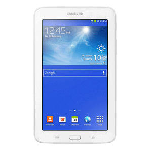 Samsung Galaxy Tab 3 V Black/White SM-T113NU 7-inch Quad Core 1.30GHz/1GB/8GB/2MP Camera/Android 4.4