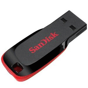 SanDisk 16GB Cruzer Blade CZ50 USB2.0 Flash Drive (Black, Blue, Pink, Green, White)