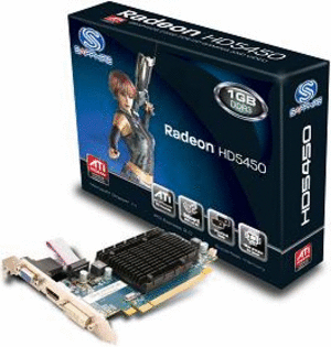 Sapphire ATI Radeon HD 5450 1GB DDR3 64 