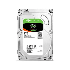 Seagate ST2000DX002 2TB FireCuda 3.5Inch SATA 6Gb/s 7200-RPM 64 Cache Gaming SSHD (Solid State Hybrid Drive)