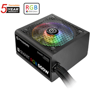 Thermaltake SMART RGB 500W (SPS-SPR-0500NHSAW) 80 Plus Power Supply