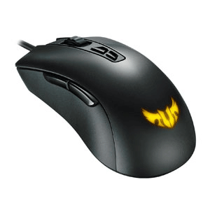 Asus TUF Gaming M3 ergonomic wired RGB gaming mouse with 7000-dpi sensor and Aura Sync
