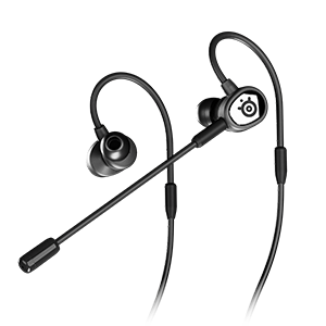 SteelSeries TUSQ In-Ear Mobile Gaming Headset with Dual Microphone (Detachable Boom)