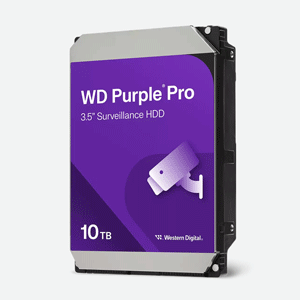 Western Digital WD Purple PRO 10TB 3.5 SATA Internal HDD (WD102PURP)
