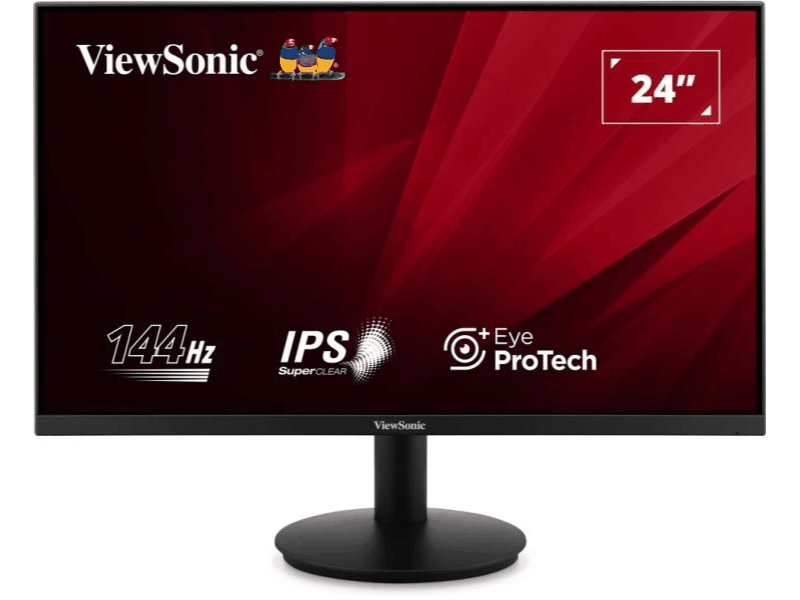 ViewSonic VA24G1-H | 24 inch FHD IPS 144Hz Monitor | 1ms MPRT | HDMI 1.4 + VGA