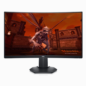 Dell S2721HGF 27inch FHD 144Hz Curved Gaming Monitor | G-Sync and Freesync compatible | 1ms Response Time