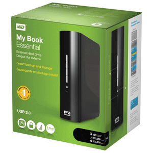 Western Digital 1.5TB My Book Essential (WDBAAF0015HBK) External Hard Drives