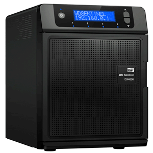 Western Digital Sentinel DX4000 Small Office Storage Server 4TB WDBLGT0040KBK-SESN 