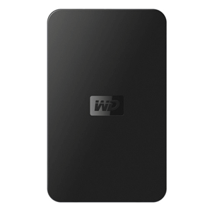 Western Digital Elements 500GB Black Portable Hard Drive USB 2.0 (WDBABV5000ABK)