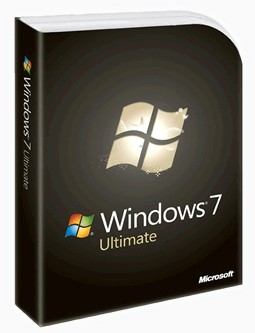 Microsoft Windows 7 Ultimate Full Product Box