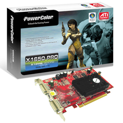 PowerColor ATI Radeon X1650PRO 512mb/128bit