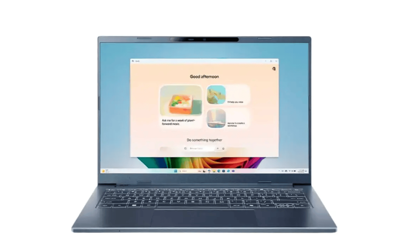 Acer Aspire A14-11M-X3BP OPI Steam Blue | 14in WUXGA | Snapdragon X1-26-100 | 16GB LPDDR5X | 512GB SSD | Adreno GPU | Win11