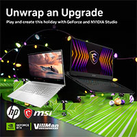 HP / MSI Nvidia GeForce Studio Unwrap An Upgrade