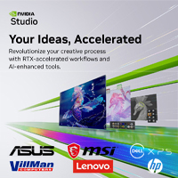 NVIDIA Studio Your Ideas, Accelerated