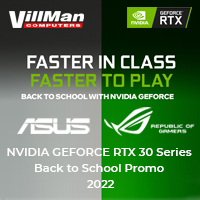 ASUS NVIDIA GEFORCE RTX 30 Series BACK TO SCHOOL PROMO 2022