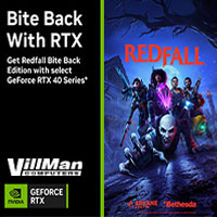 BITE BACK WITH RTX GET REDFALL BITE BACK EDITION  WITH SELECT GEFORCE RTX 40 SERIES