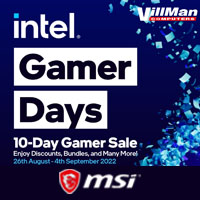 MSI Intel Gamer Days PROMO 2022