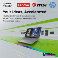 LENOVO, MSI / HP NVIDIA STUDIO YOUR IDEAS, ACCELERATED