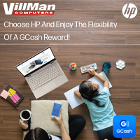 Choose HP and enjoy the flexibility of a GCash Reward!