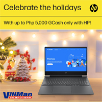 Extended HP Celebrate the holidays With up to Php 5,000 GCash only with HP!